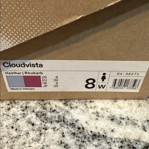 ON Women's Cloudvista Athletic Shoes - White and Pink - Picture 2 of 6